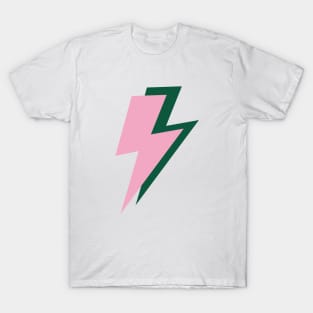 Pink and Green Lightning T-Shirt